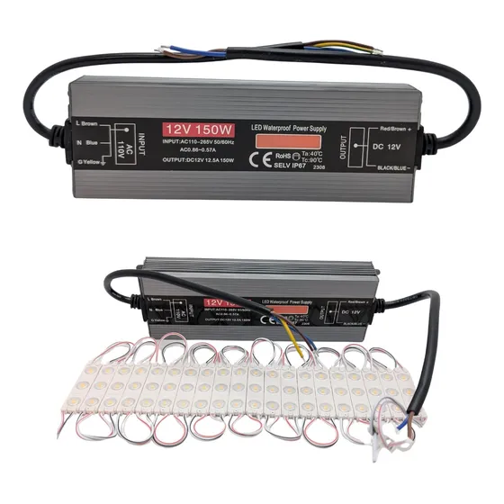 Balastro Fuente Poder Conmutada 12v 150w 12.5a Exterior Slim