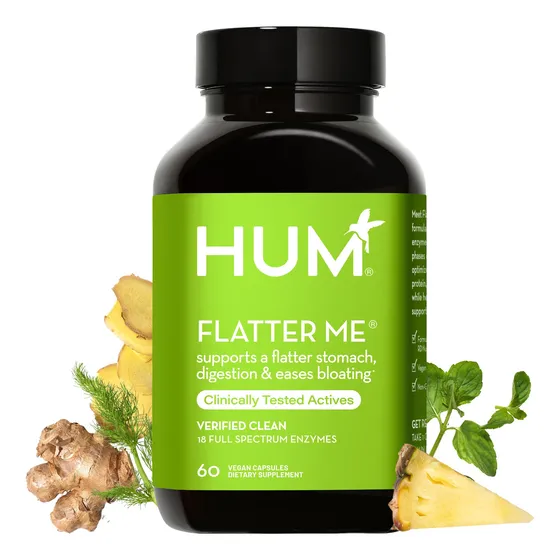 Suplemento De Enzimas Digestivas Hum Flatter Me Para Mujer, 
