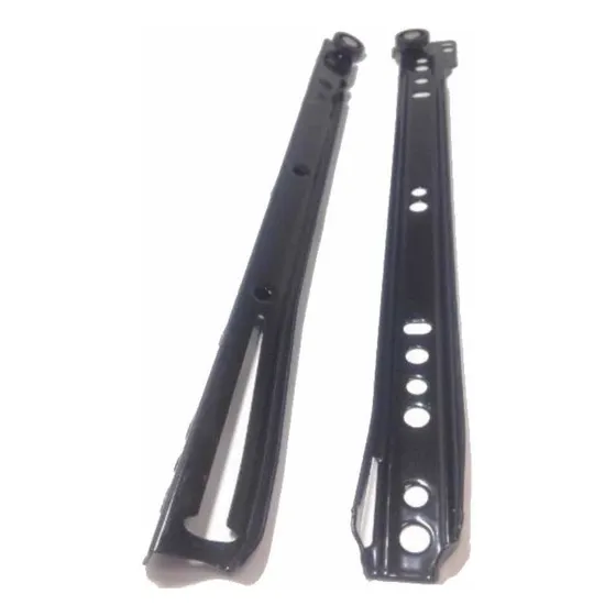 Corredera De Gaveta Negra 50 Cm Imp (  1 Juego