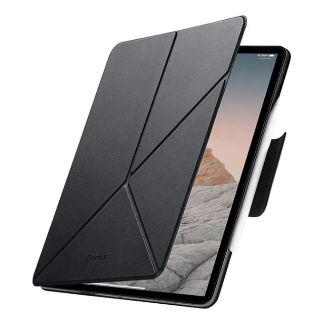 Case Funda Magnética Benks iPad Pro 11 M4 A2836 A2837 A3007 Color Negro