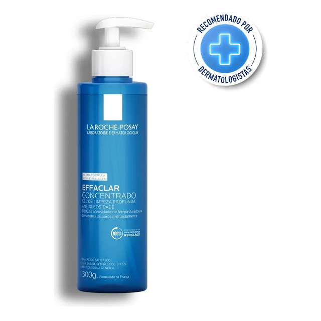 Gel De Limpeza Facial Effaclar Concentrado 300g La Roche Posay