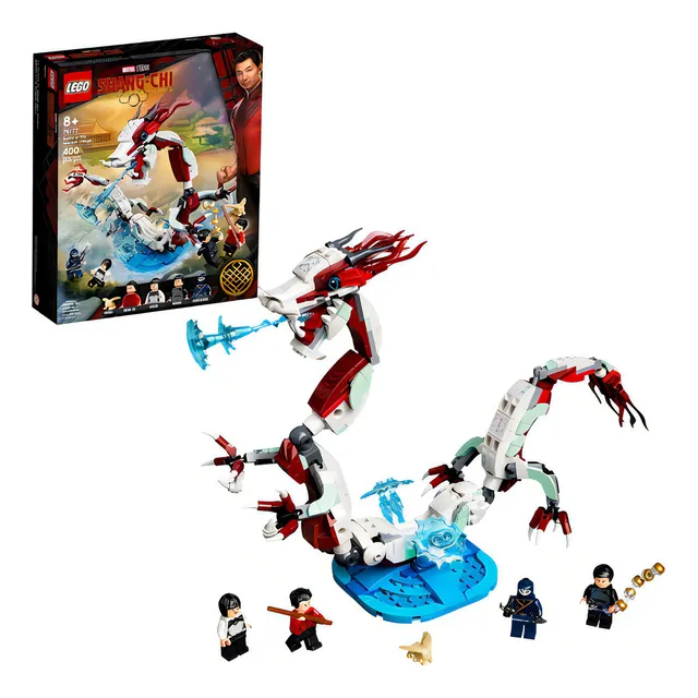 Lego  Shang Chi -  Batalla  En La Antigua  Aldea  400 Piezas