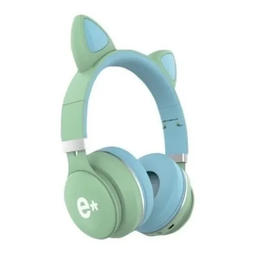 Diadema Audiófonos Bluetooth Orejas Gato Epik Kids Led 031