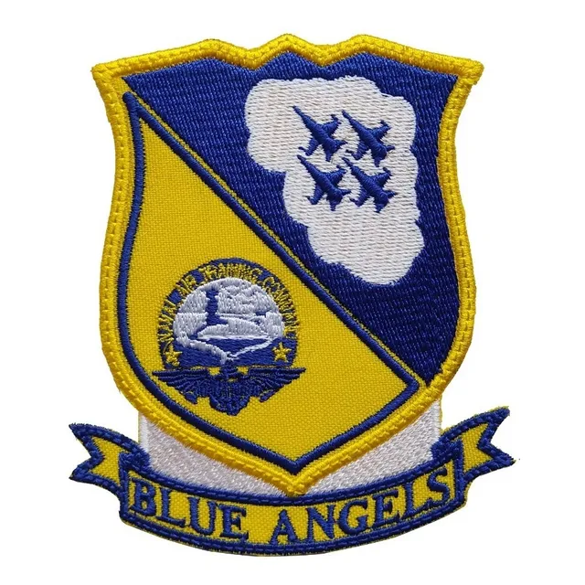 Parche Bordado Blue Angels Seals Us Navy Flight Air Training