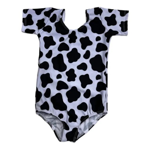 Leotardo Animal Print For Disfraz De Primavera Lickra Niña