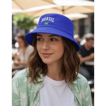 *exclusivo* Boné Chapéu Bucket Hat  Brasil Vibes  Unissex