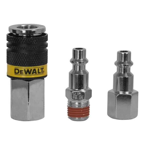Kit De Acopladores Y Enchufes Dewalt Dxcm036-0207 1/4 Pulgad