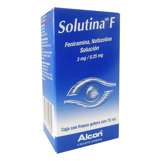 Solutina F Solución Oftálmica 0,3 G/0,025 G, 1 Frasco 15 Ml