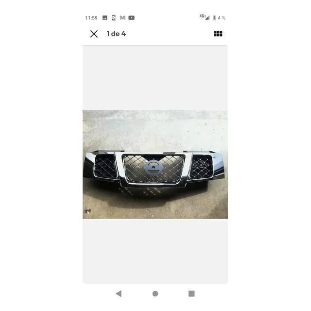 Parrilla Nissan Armada 2008 2015 A 28 Dias Original Nueva