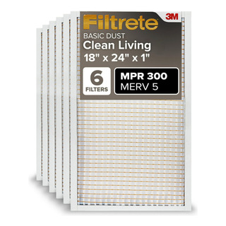 Filtro De Aire Filtrete Ac Furnace Mpr 300, 18 X 24 X 2 Cm, Filtro De Aire Filtrete Ac Furnace Mpr 300, 18 X 24 X 2 Cm,