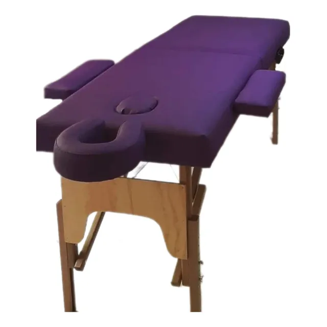 Camilla Portatil En Madera Roble Masaje Spa Terapia