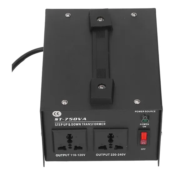 Transformador Escalonado De 750 W Que Ajusta La Potencia Del