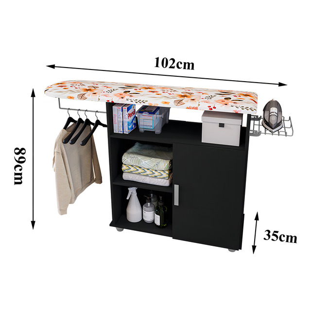 Tabua De Passar Roupa Dullar Moveis Com Organizador E Prateleira De Mesa 1 Porta Suporte C... Tabua De Passar Roupa Dullar Moveis Com Organizador E Prateleira De Mesa 1 Porta Suporte C...