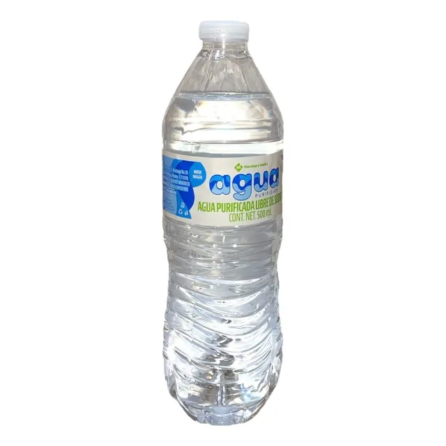 Agua Purificada 500 Ml Member's Mark Paquete De 45 Botellas