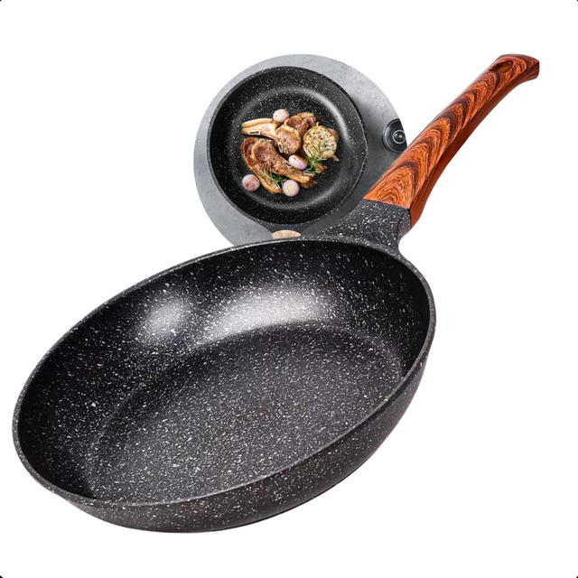 Frigideira Cerâmica Antiaderente Grande Para Fogão A Gás Indução Cooktop Panela Frita Sem ... Frigideira Cerâmica Antiaderente Grande Para Fogão A Gás Indução Cooktop Panela Frita Sem ...