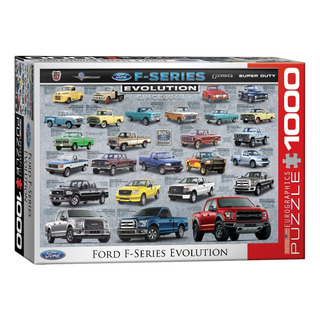 Eurographics Ford F-series Evolution Juego Puzzle (1000 Piez Eurographics Ford F-series Evolution Juego Puzzle (1000 Piez