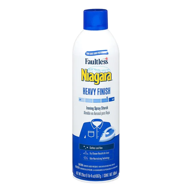 Almidón En Aerosol Faultless Niagara Heavy 20oz 1pz