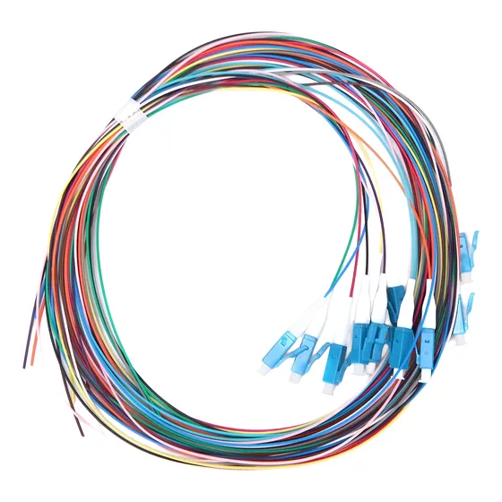 Kit Pigtail 12 Pç - Lc Upc + 6 Acoplador Lc Duplex+12 Tubete