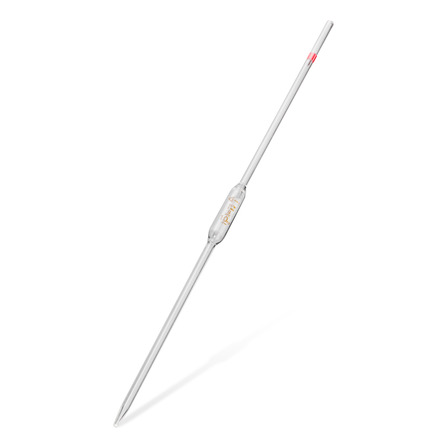 Pipeta Volumetrica 10ml De Vidrio Con Escala Ambar Glassco Blanco Pipeta Volumetrica 10ml De Vidrio Con Escala Ambar Glassco Blanco