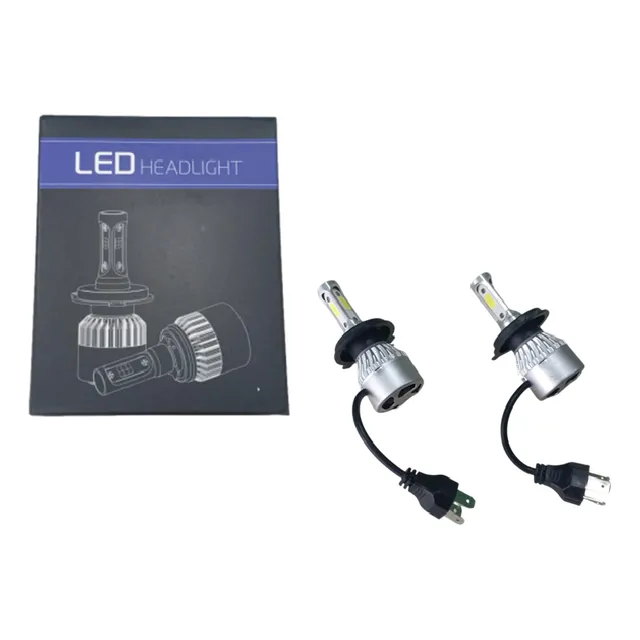 Bombillo Luces Led H4 Modelo S2 16000 Lumines Luz Blanca