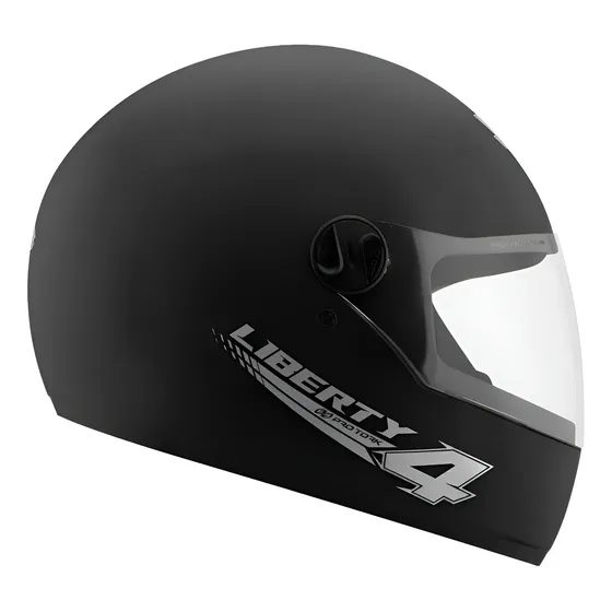 Capacete Pro Tork Liberty Four - Preto Fosco - Tamanho 60