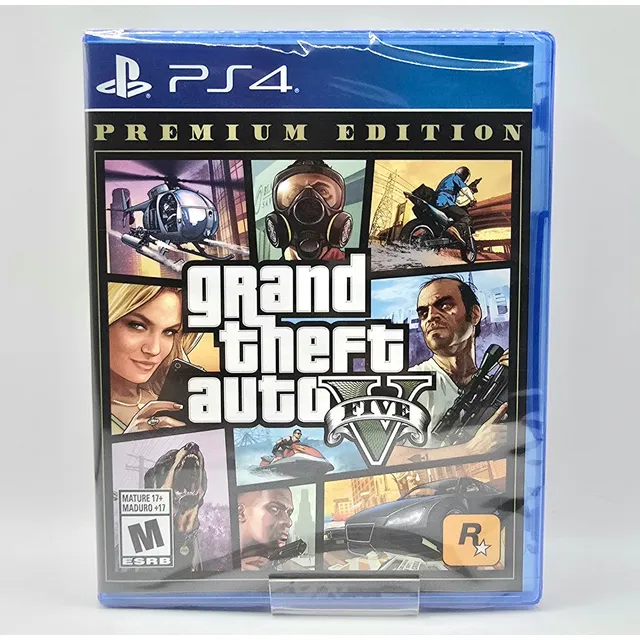Gta V Premium Ed. Ps4 - Playstation 4 Físico