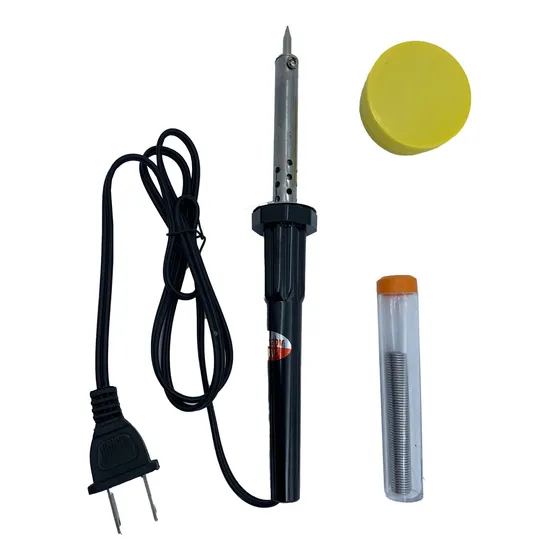 Cautin Profesional 40w + Estaño + Pasta Para Soldar
