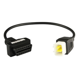 Adaptador Obd2 De 6 Pines A 16 Pines Para Delphi Ecu Adaptador Obd2 De 6 Pines A 16 Pines Para Delphi Ecu