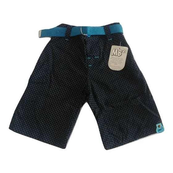 Kit 2 Short Bermuda Jeans Infantil Menino Masculino At 5 Ano