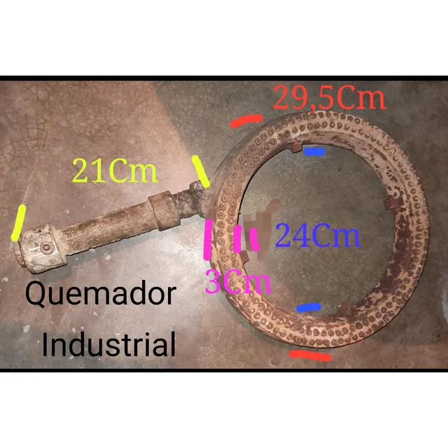 Quemador De Hierro Industrial