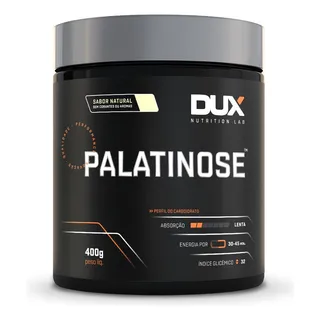 Palatinose Pote 400g Dux Nutrition Sem Sabor Palatinose Pote 400g Dux Nutrition Sem Sabor