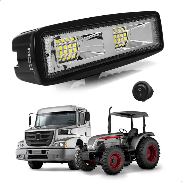 Farol De Milha Automotivo Foco Spot Off Road Universal Ip67