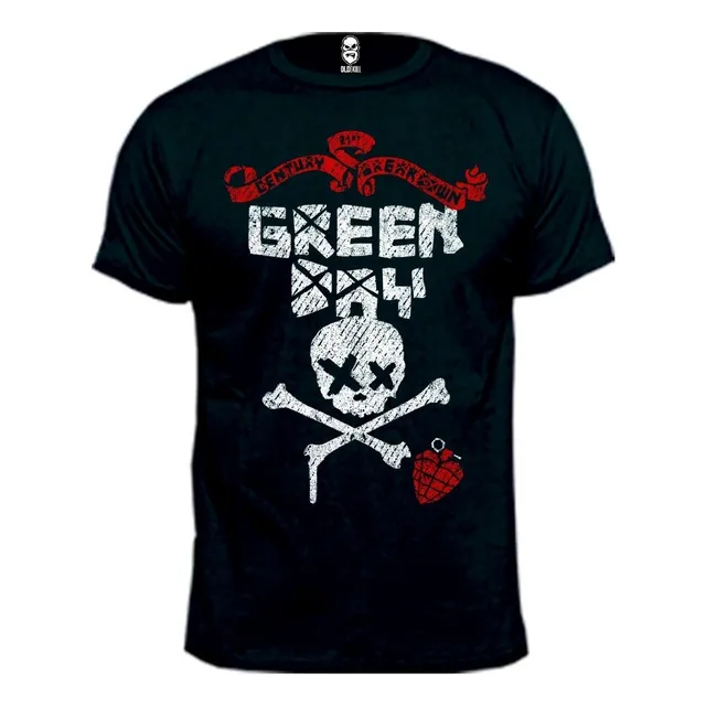 Remera Green Day Aniversario 100% Algodón Premium Peinado