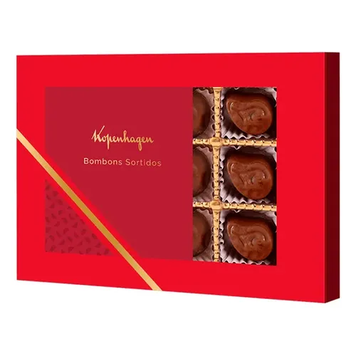 Chocolate Seleção Minitabletes 180G Kopenhagen chocolate caixa