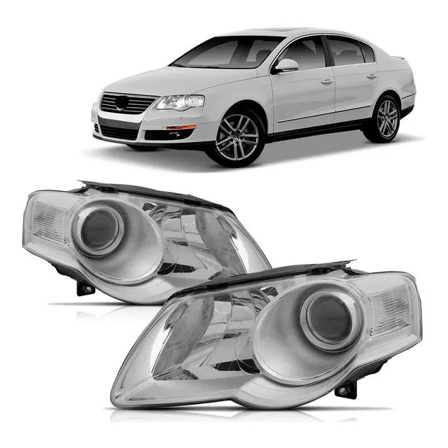 Par Farol Passat Highline 2006 A 2010 Elétrico S/motor