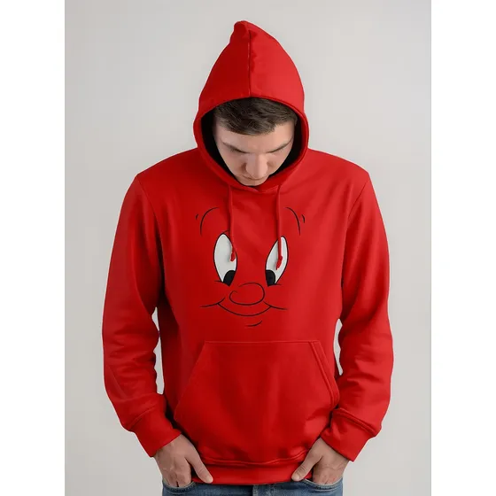 Polera Capucha Elmer Gruñon D0618