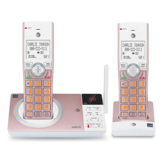 At&t Cldect 6.0 Teléfono Inalámbrico De 2 Maneras Para El Ho At&t Cldect 6.0 Teléfono Inalámbrico De 2 Maneras Para El Ho