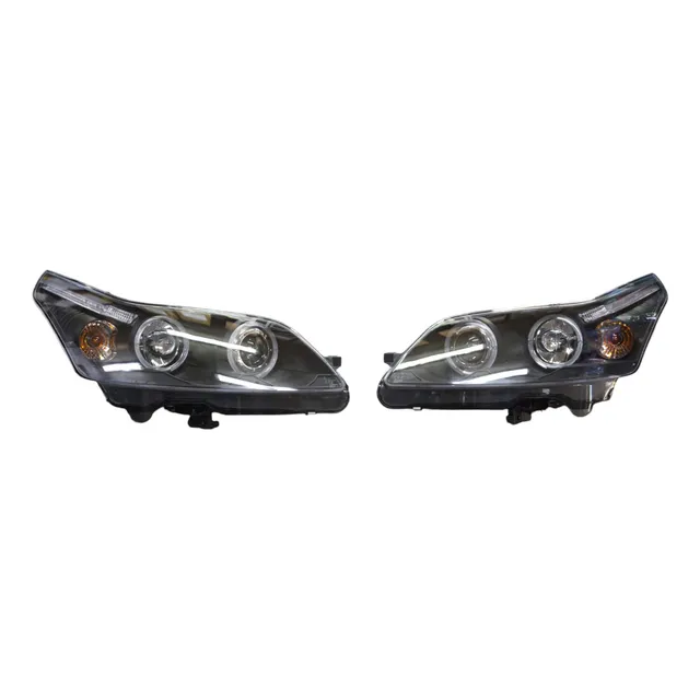 Ópticos Led Para Citroën C4 04-09 Fondo Negro - Biocartuning