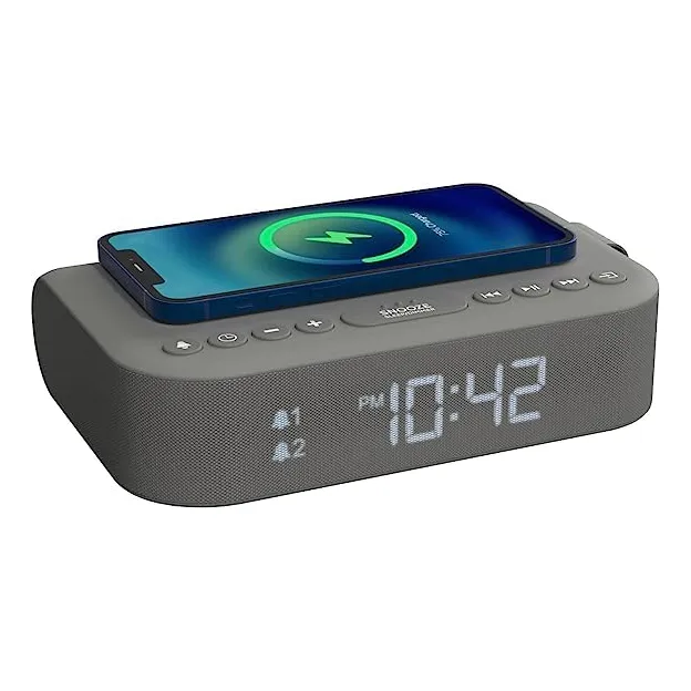 I-box Reloj Despertador Para Dormitorio Altavoz Bluetooth Fm