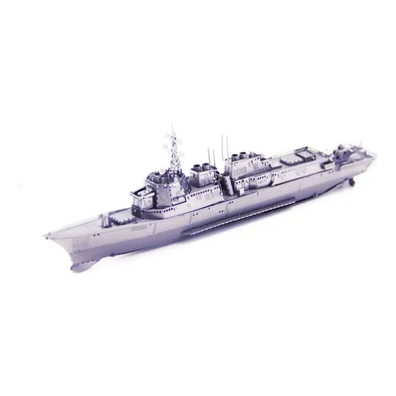 Barco A Escala Destructor Burke Class.  Para Armar, 14 Cm.
