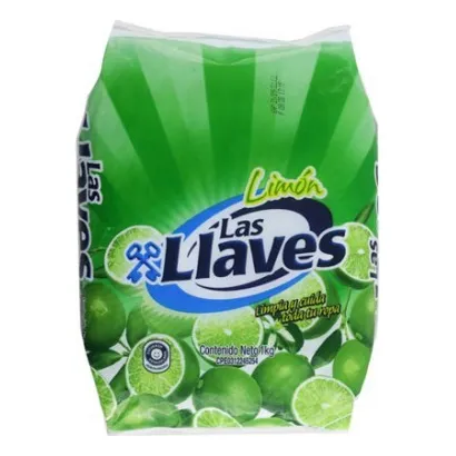 Jabon En Polvo Las Llaves Limon 900 Gr