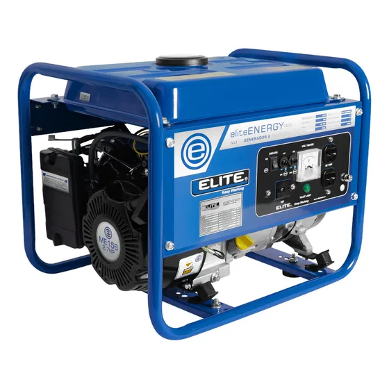 Generador Portatil A Gasolina 1,300w 2.7Hp 110V 4 Tiempos Monofasico 90Cc Elite 2g13