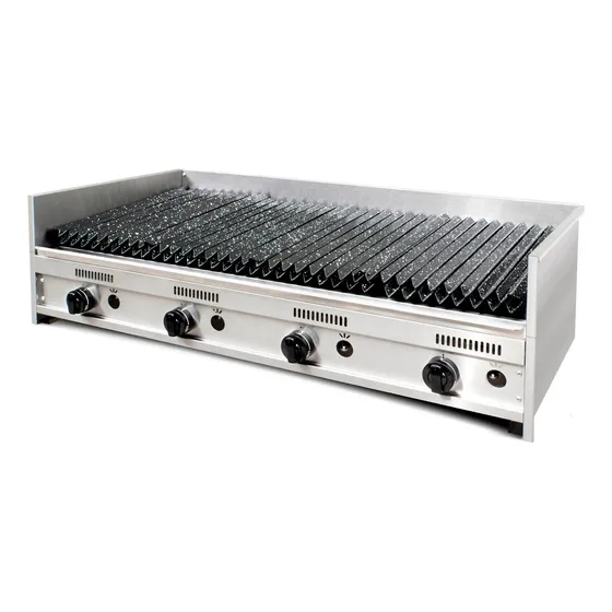 Parrilla A Gas Inoxidable Cook And Food 1.20x60cm