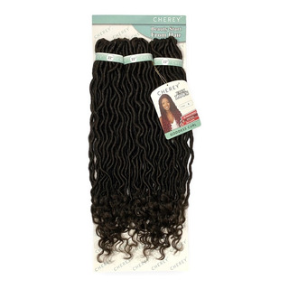 Cabelo Sintetico Faux Locs-dread-crochet Goddess Curl+agulha Cabelo Sintetico Faux Locs-dread-crochet Goddess Curl+agulha