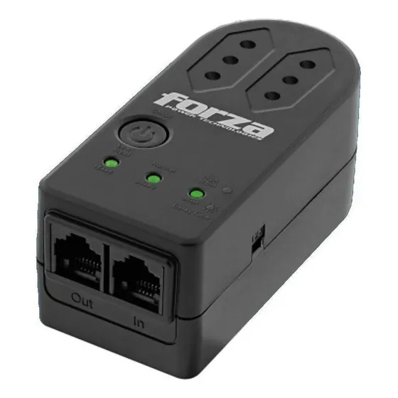 Protector De Voltaje Forza Zion Fvp-1202n-c Negro