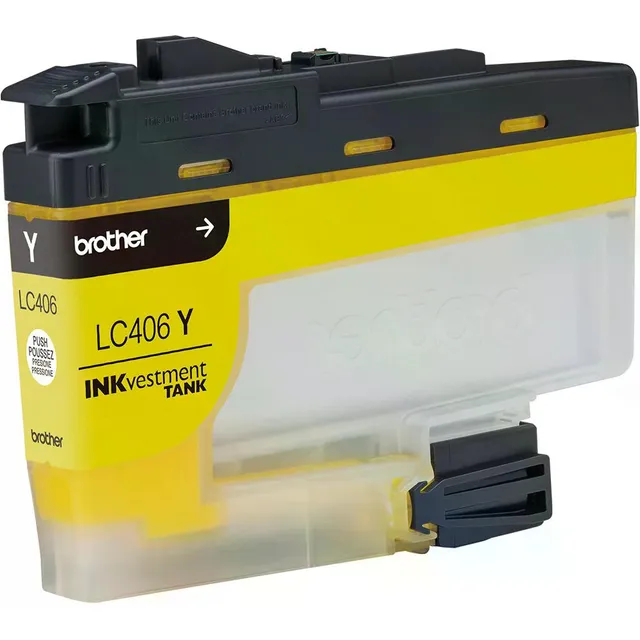Cartucho de tinta amarilla Brother LC406ys