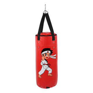 Bolsa De Arena Roja De Boxeo Para Niños De 60 Cm, Tipo Colga Bolsa De Arena Roja De Boxeo Para Niños De 60 Cm, Tipo Colga