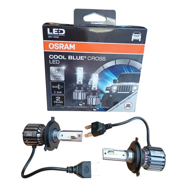Lamparas Cree Led H4 Osram Kit Luz Blanca Alta Baja Original