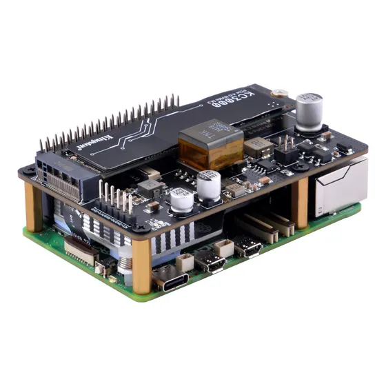 Gorro Poe+ Con Enfriador Activo Para Raspberry Pi 5 Geeekpi