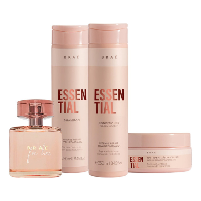Kit Braé Essential Home Care Completo (4 Produtos)